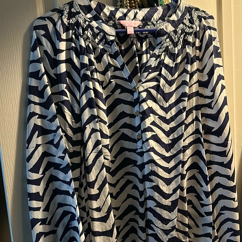 Lilly Pulitzer Sz L Top